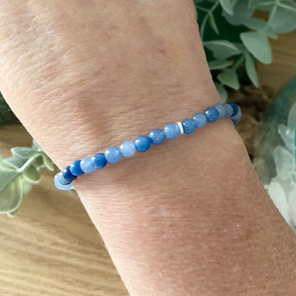 Calming Blue Aventurine Bracelet