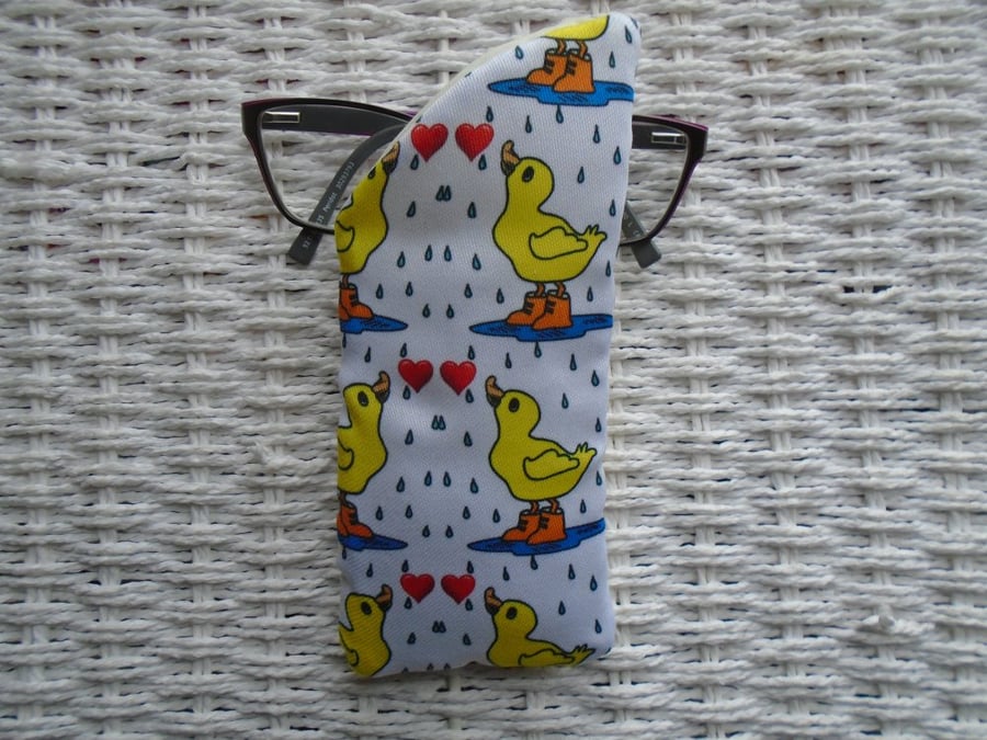 Ducks Glasses Case Cute Design.