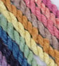 40m Natural Madder Dye Coral Bourette Noil Silk Single Ply Thread - Image 4