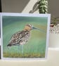 Curlew painting: 4 greetings cards - Image 2