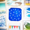 'Allium Stars' fridge magnet