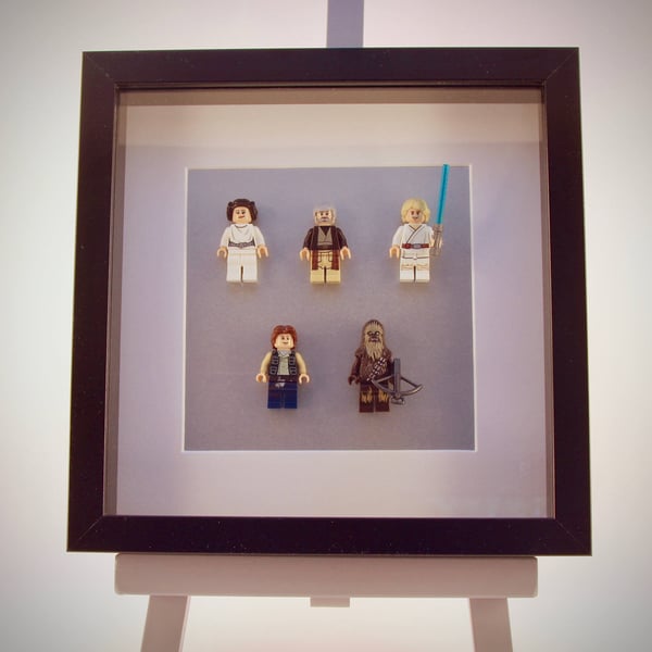 Star Wars mini Figures frame