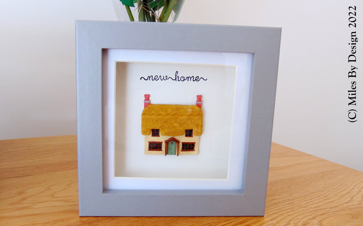 New Home Housewarming Box Frame Gift