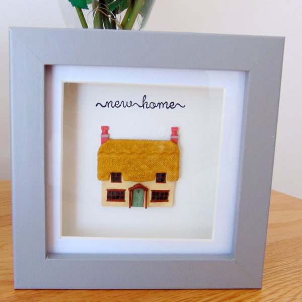 New Home Housewarming Box Frame Gift