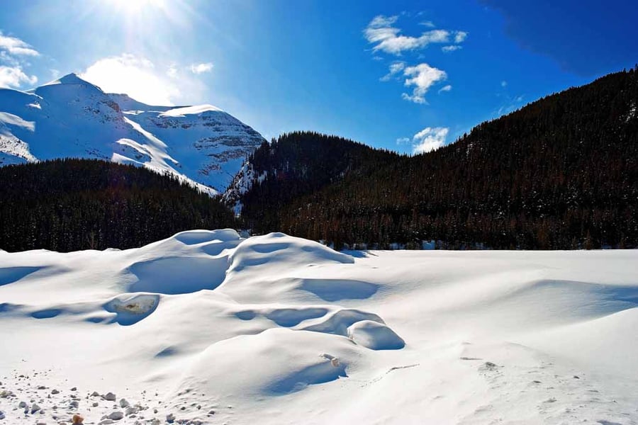Canadian Rocky Mountains Icefields Parkway Canada Photograph Print