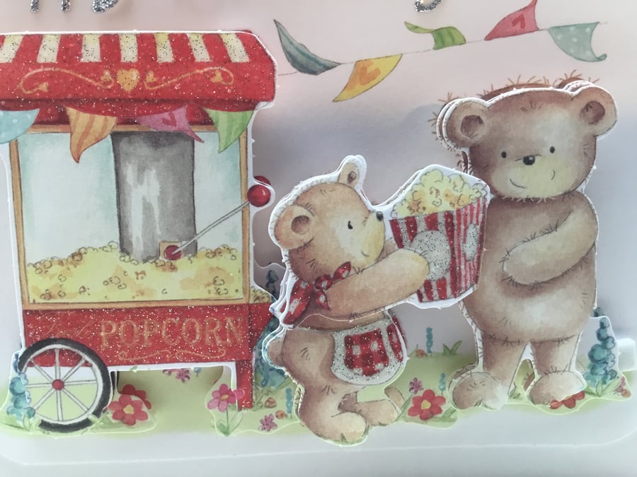 Decoupage Birthday card