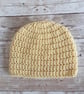 Baby Beanie Hat,  Soft Crochet Hat with Stripe, Choice of Colour and Sizes - Image 8