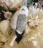 Seagull hand knit tree decoration - Image 7
