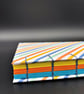 Candy stripe A5 Coptic stitch notebook journal - Image 4