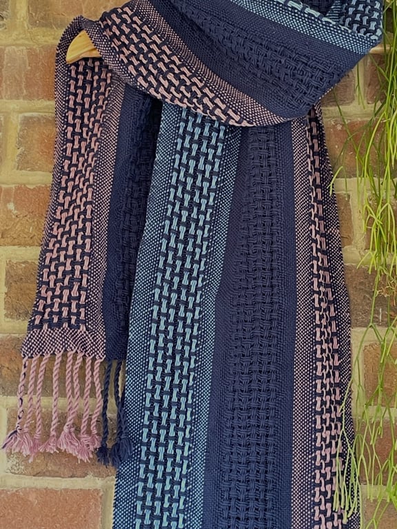 Handwoven Pure Cotton Scarf