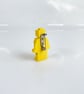 Ivory White Lego Man Brooch - Image 3