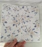 Handmade Santa Christmas Card (111) Blue Winter Scene. - Image 2