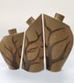 Trio of 'Autumn' Vases - Image 2