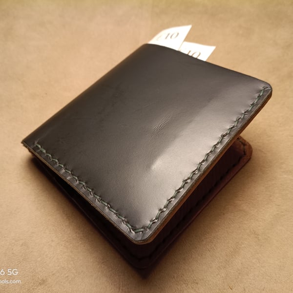 Embossed Leather Card Holder 