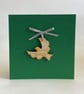 'Priesting' card with detachable decoration