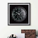 Omega Speedmaster Moon watch art print 