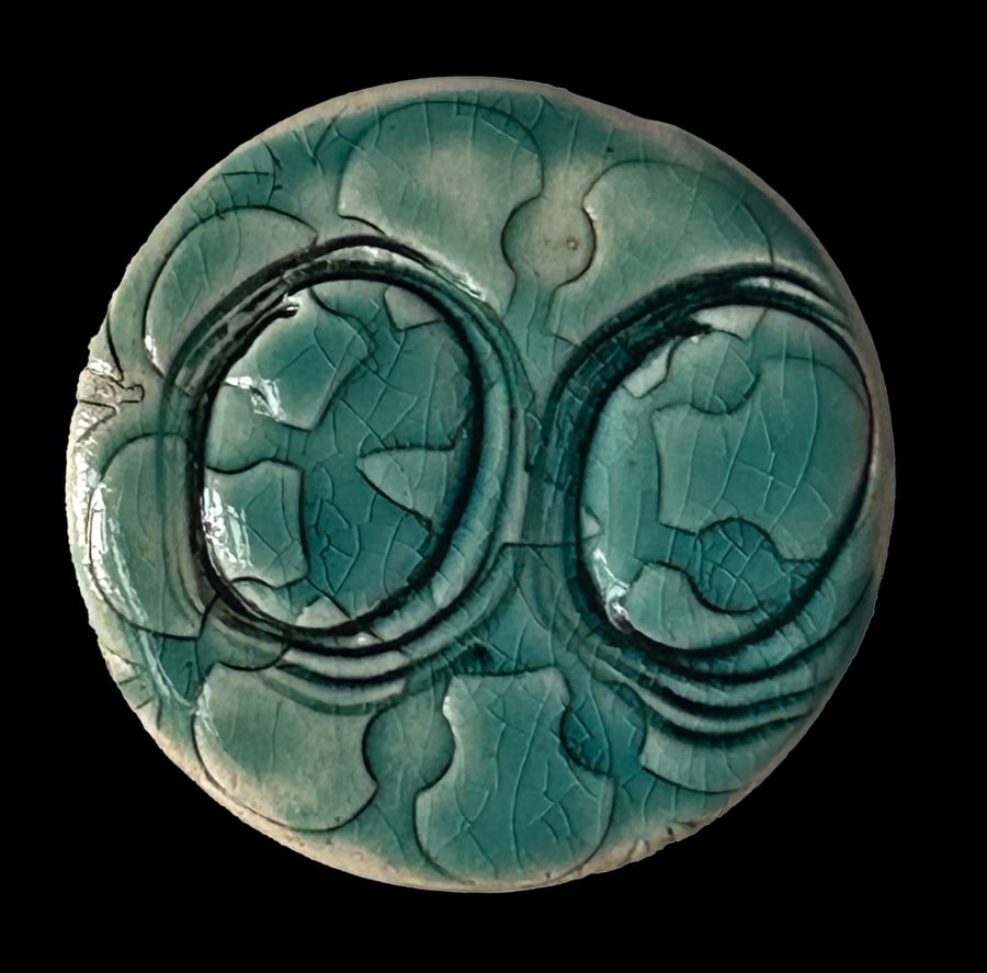 Fridge Magnet: Turquoise Pattern