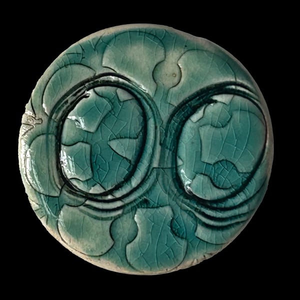 Fridge Magnet: Turquoise Pattern