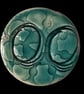 Fridge Magnet: Turquoise Pattern