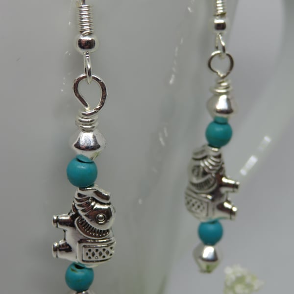 Elephant Parade Turquoise Earrings