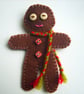 Gingerbread Person Brooch - Image 1