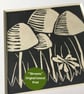 "'Shrooms" Linocut Print - Image 1