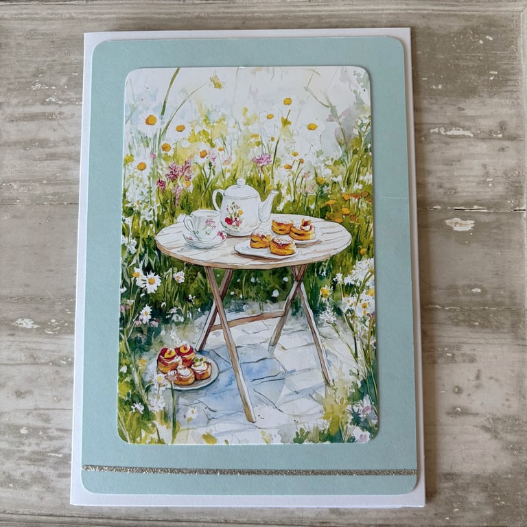 Greeting Card - Afternoon Tea- C256