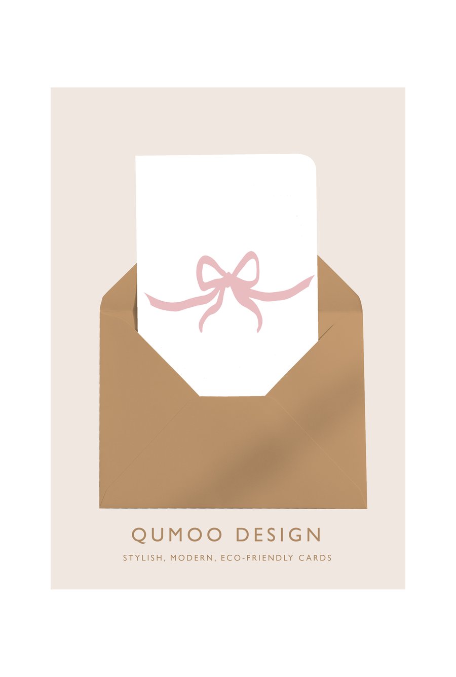 Wedding Card big pink bow wedding decor bridal (QM262)