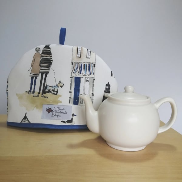 Tea Cosy in Seaside Fabric