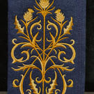 Baroque thistle bouquet Glasses Case