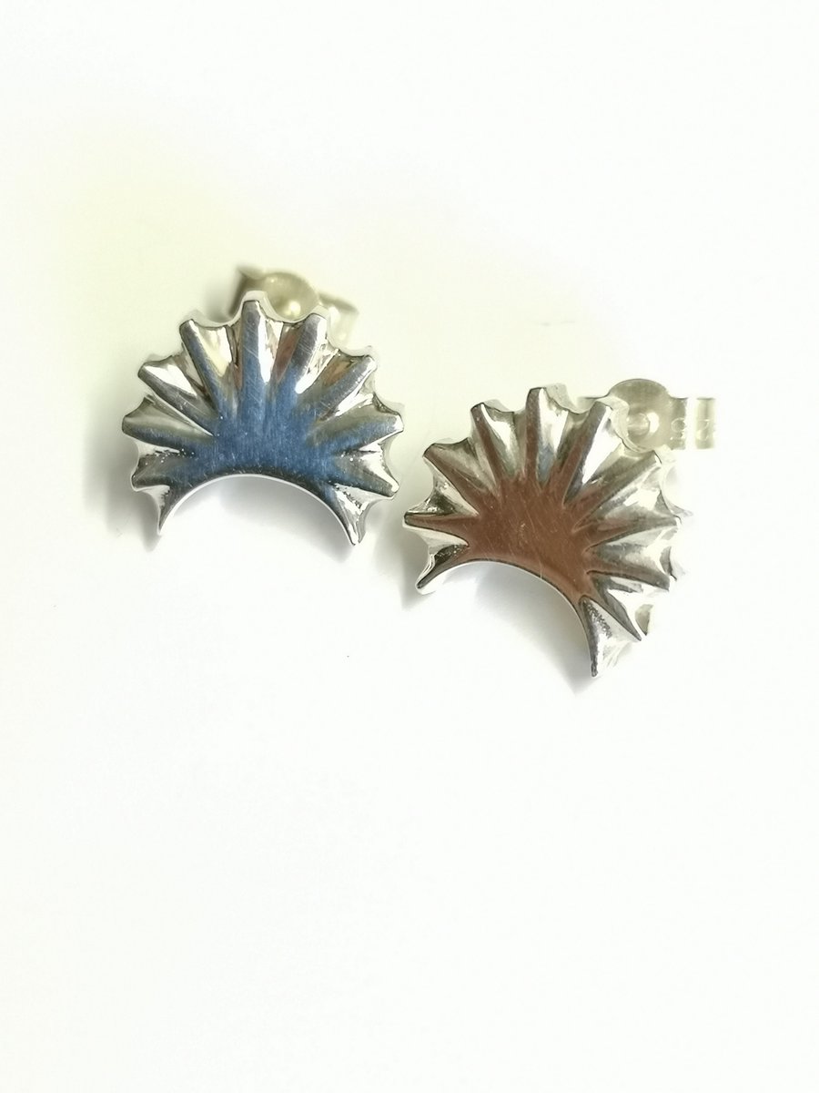 SunriseSunset earstuds made from Silver