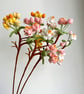 Hand-Crocheted Begonia Branch Summer Cotton Stems  Realistic Floral Decor - Image 6
