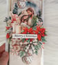 Handmade Christmas Card with Nativity Scene (43) Elegant 3D Christmas Card.  - Image 6