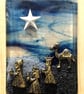 Handmade Fused Glass Three Wise Men Hanging Decoration - Nativity Picture - Image 4