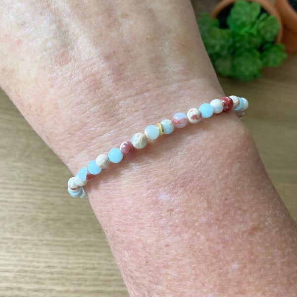 Dainty Aqua Terra Bracelet