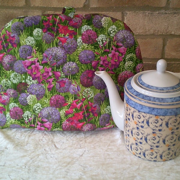 Alliums and Gladioli Large Tea Cosy