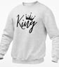 King Queen Couples Jumper Set Anniversary Valentines Couple Gift Matching  - Image 4