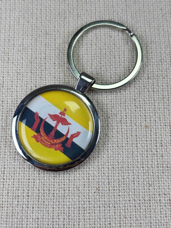 Brunei Flag Keyring