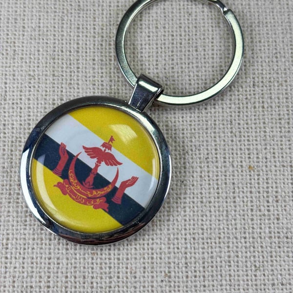 Brunei Flag Keyring