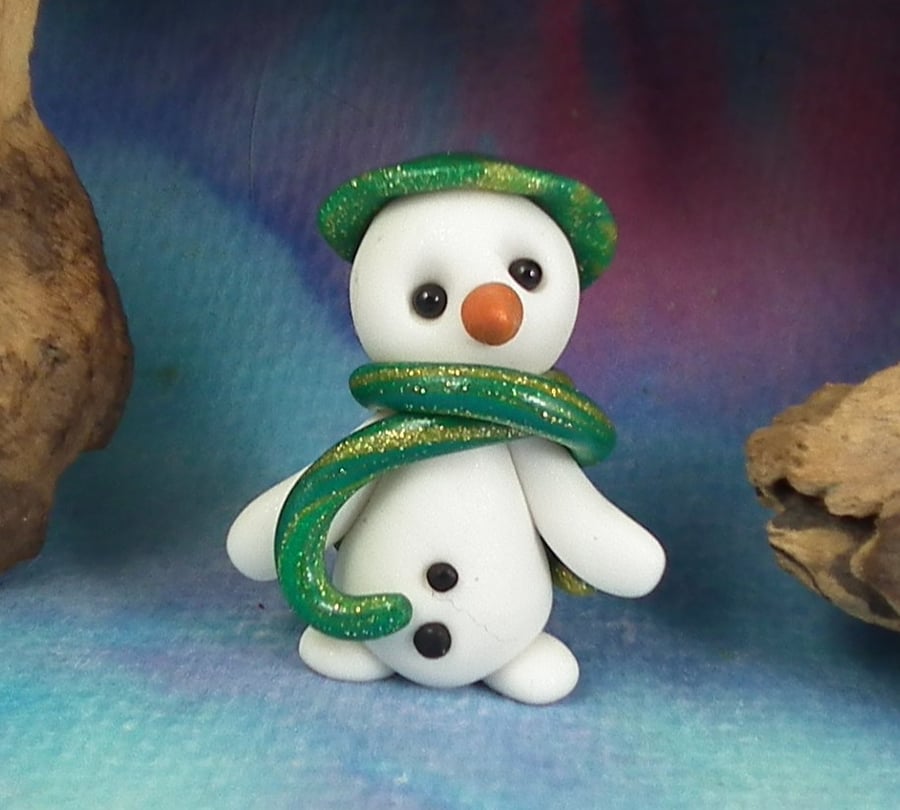 Christmas Special Snowman Gnome 'Colin' by Ann Galvin