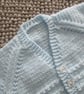 16"  Baby Boys V Neck Patterned Cardigan - Image 3