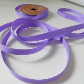 10mm wide lavender grosgrain ribbon 7 metre reel sewing 