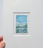 A Winter Wonderland - Original miniature. A5 Mounted - Image 4