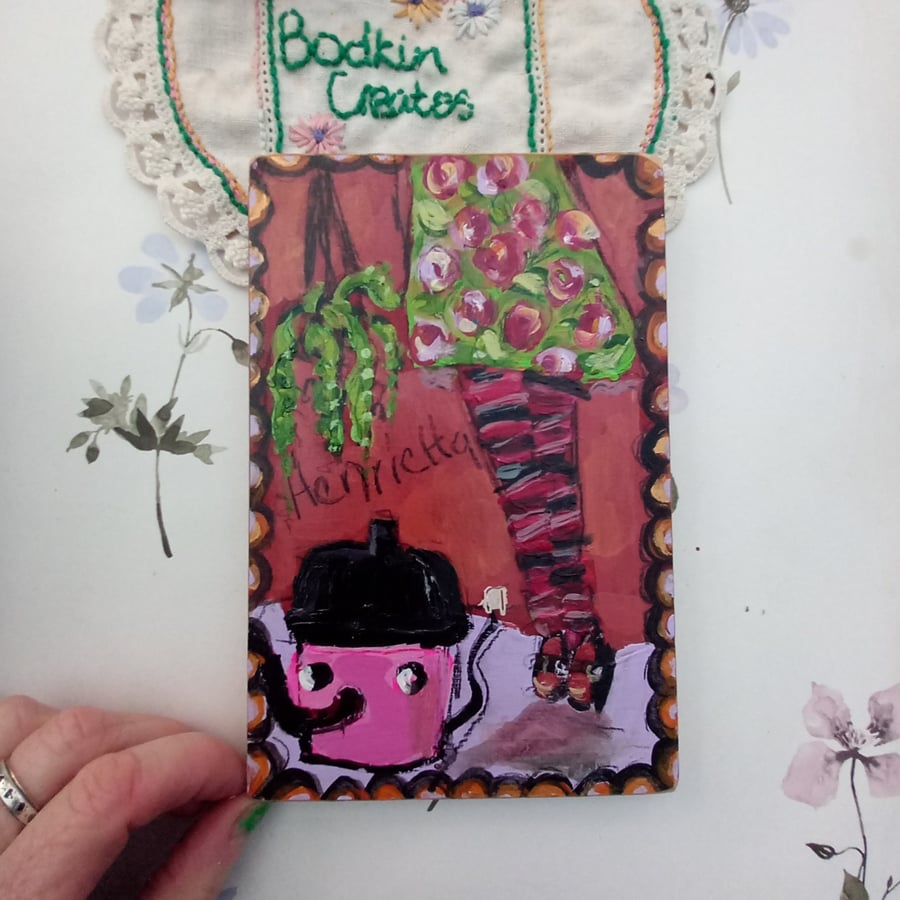 A fun painting . 'Henrietta'