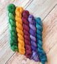 Fall Mini Sock Skein Set (5x18g 4Ply)