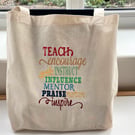 Tote Bag - Teacher inspired