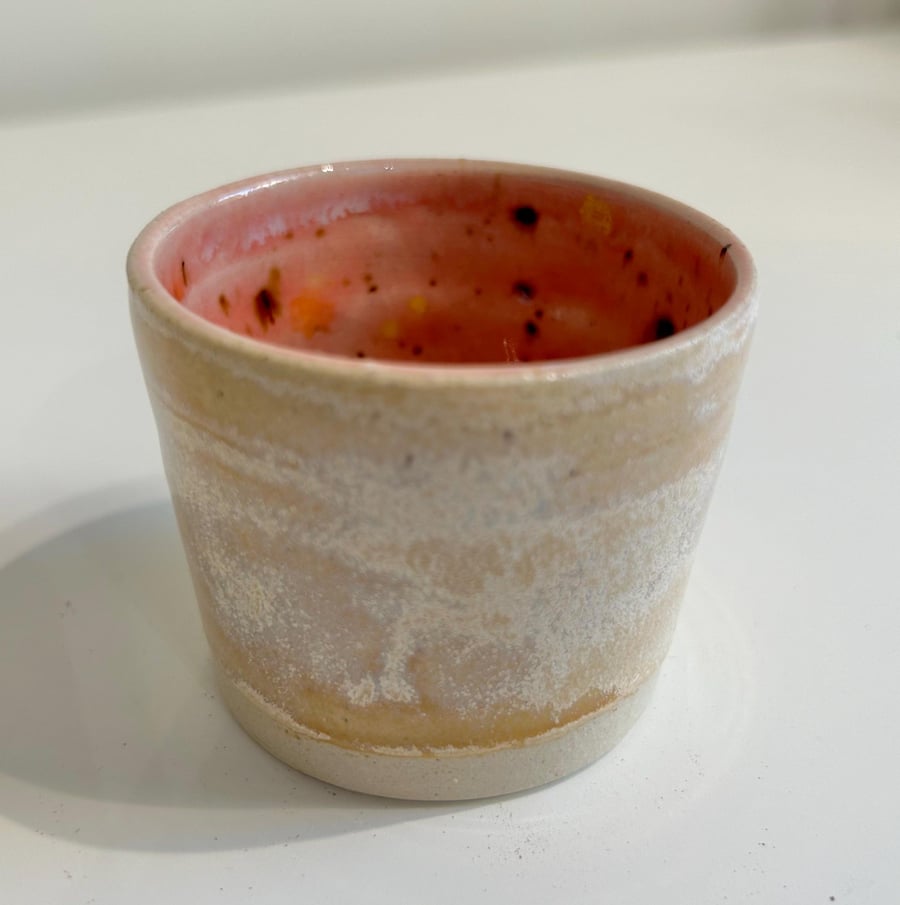 Hand thrown small pot