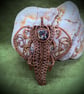 Antique Copper wire wrapped Elephant pendant - Image 2