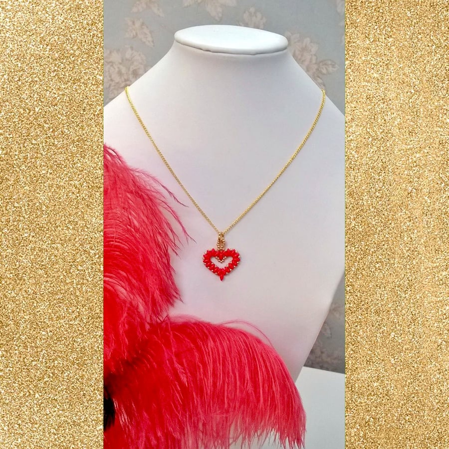 "All My Love" Heart Pendant Necklace