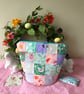 Pretty spring patchwork bag (zippy) - Image 1